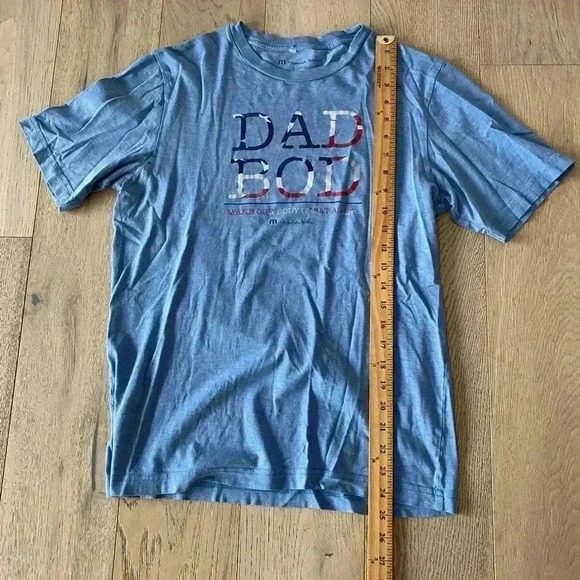Travis Mathew 'Dad Bod' Tee Blue Small - Picture 3 of 4
